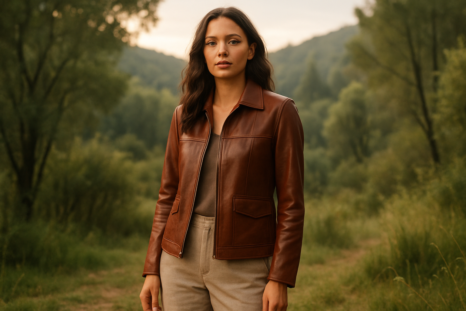 Sustainable Leather Fashion for Women